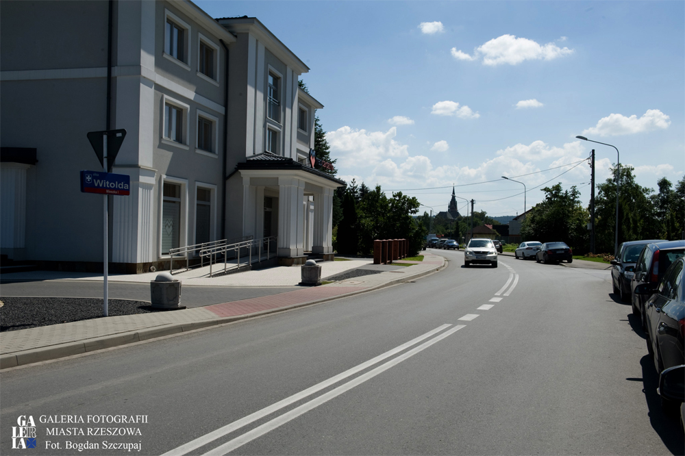 Przebudowana ulica Witolda